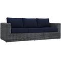 Wicker Rattan Outdoor Patio Sofa Q59943