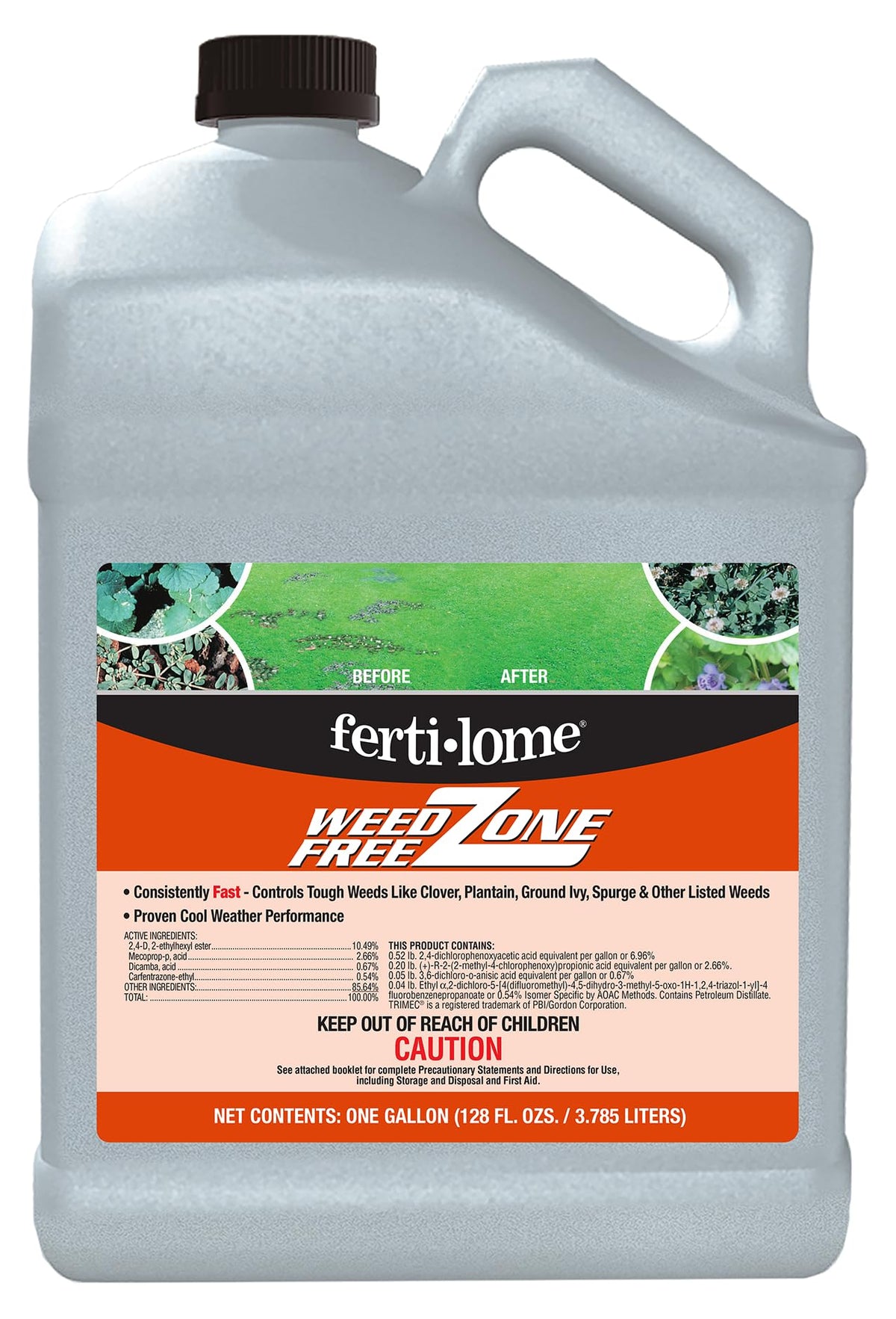 Weed Free Zone Broadleaf Weed Killer Concentrate, 1 gal H2479