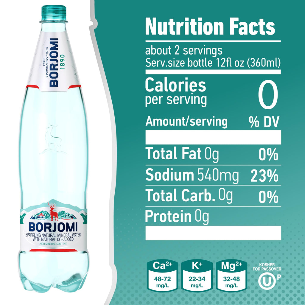 Sparkling Mineral Water 33.8 oz 6 Pack H585115