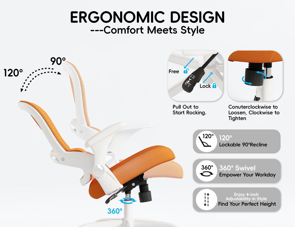 Ergonomic Office Chair with Back Support F185487