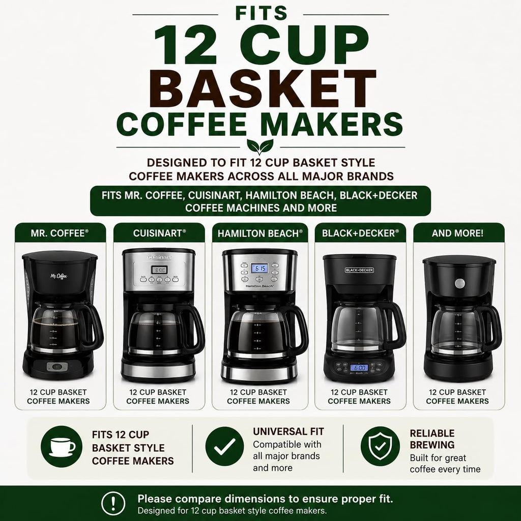 12 Cup Reusable Coffee Filter B163