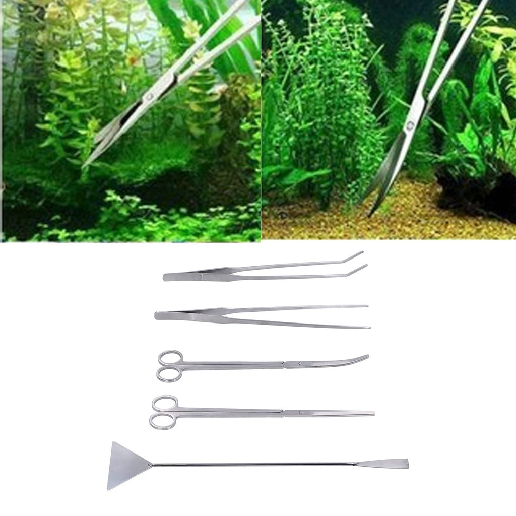 5-in-1 Stainless Steel Aquarium Maintenance Kit Q880348