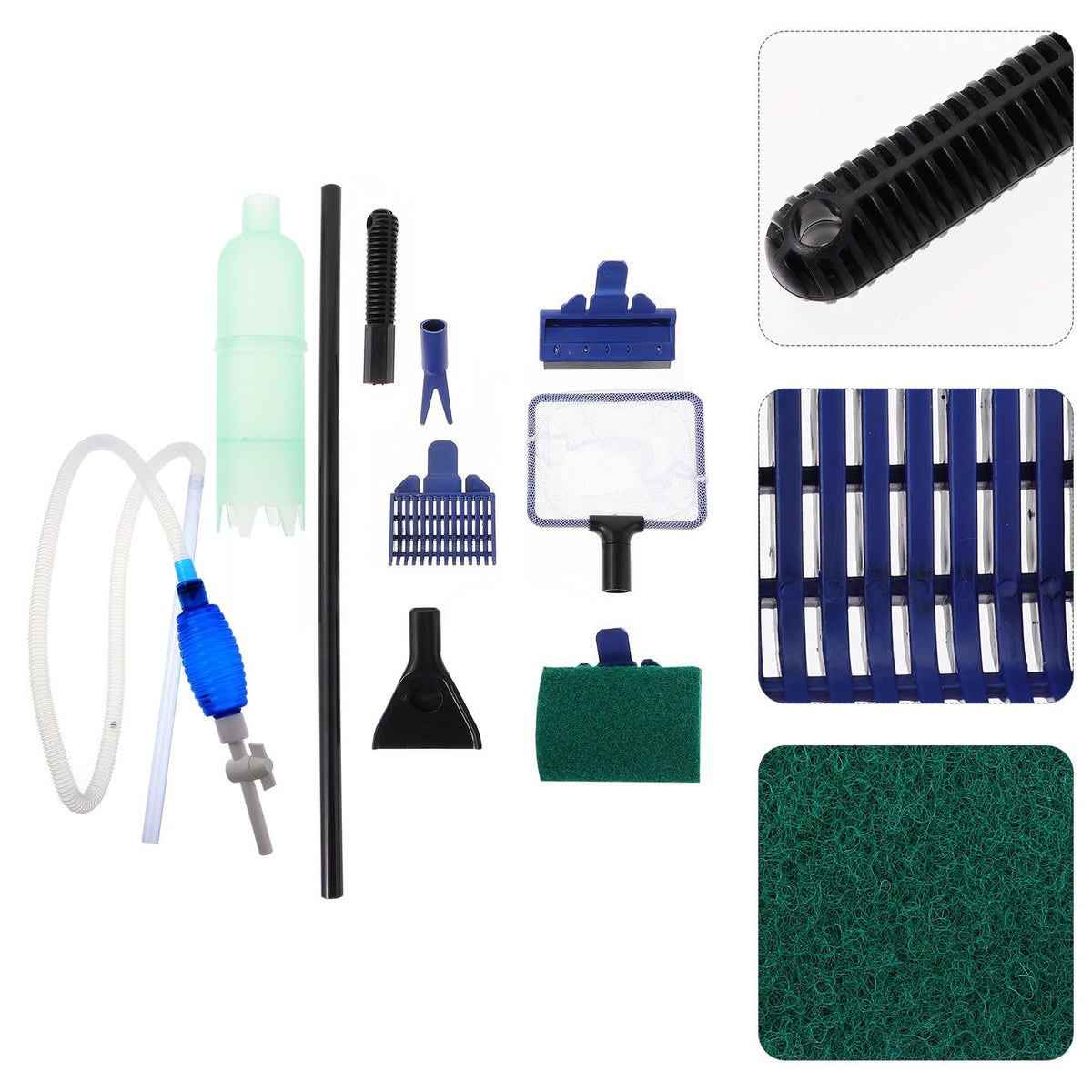 Aquarium Cleaning Tool Set with 5 in 1 Brush B801