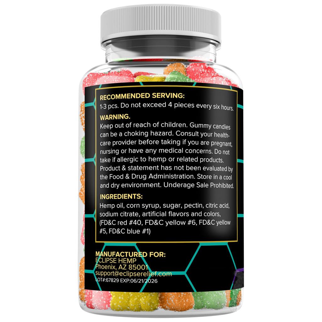 Hemp Gummies 9,000 MG 90 Count Z9822
