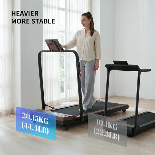 2 in 1 Under Desk Treadmill 2.5HP Portable Treadmill X813