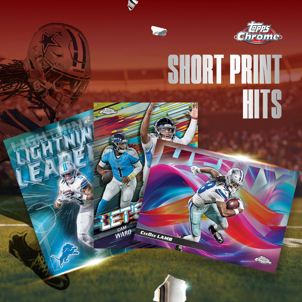 2025 Topps Chrome NFL Football Value Box E222061