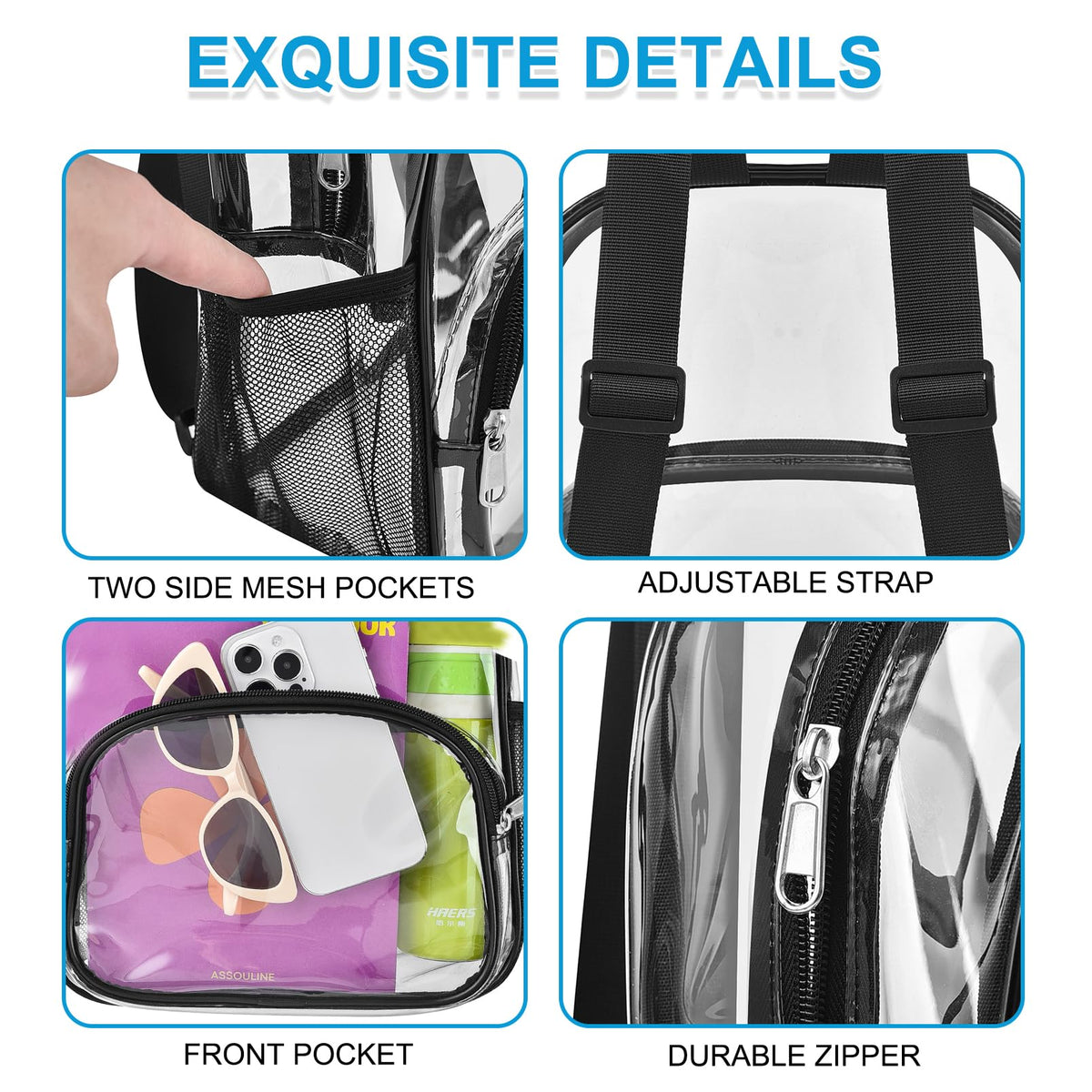 Clear Backpack T3831