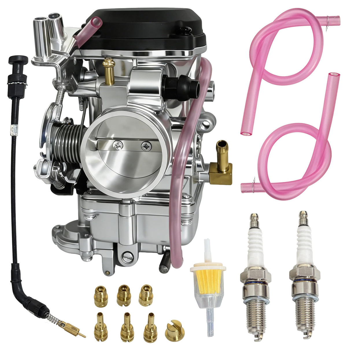 CV40 Carburetor with Choke Cable Replacement M966121