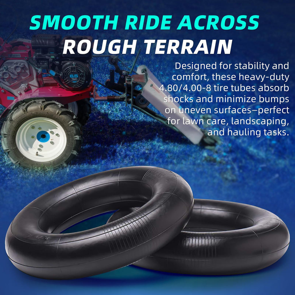 4.80/4.00-8" Heavy Duty Inner Tube with TR-13 Straight Valve Stem (1-Pack) O580542