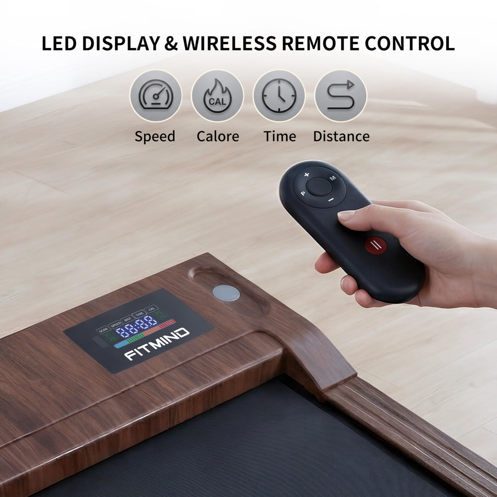 2 in 1 Under Desk Treadmill 2.5HP Portable Treadmill X813