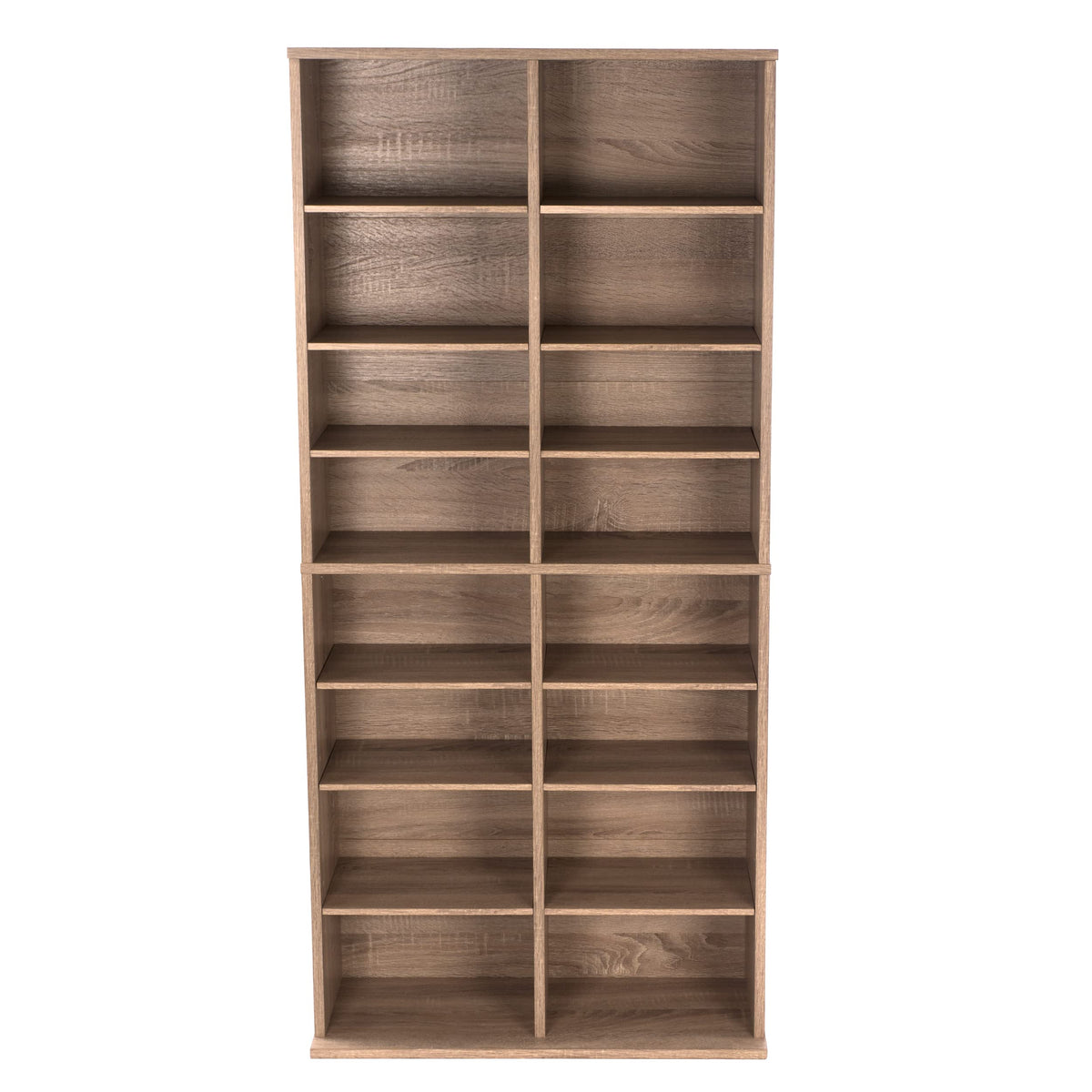 Weathered Oak Media Storage Cabinet T3583