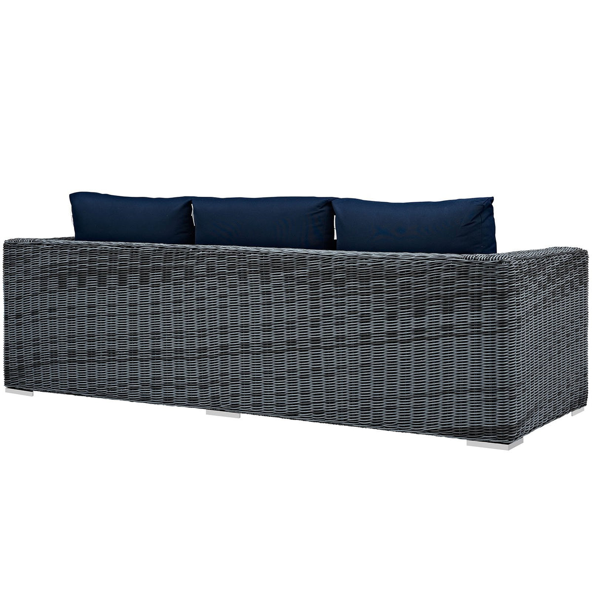 Wicker Rattan Outdoor Patio Sofa Q59943