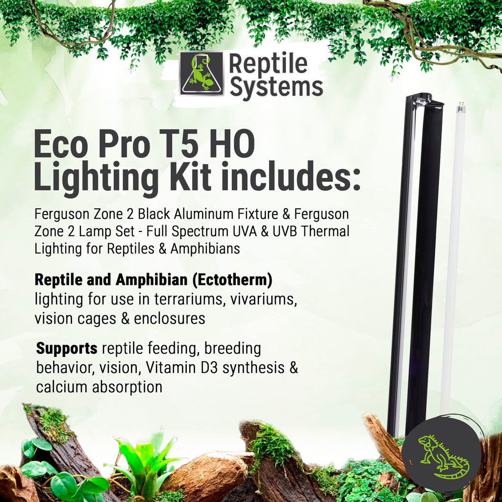 24in-24w Reptile Lighting Kit with HOT5 Lamp R891093