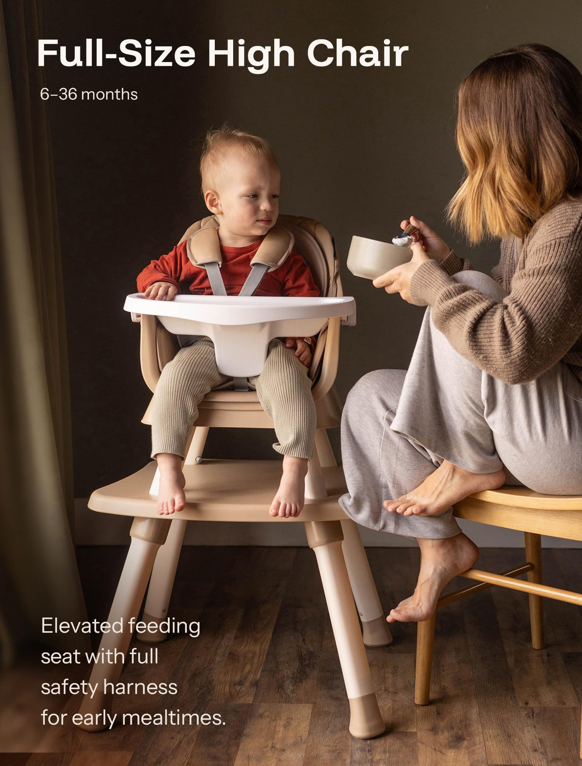 8-in-1 Convertible Baby High Chair C39377