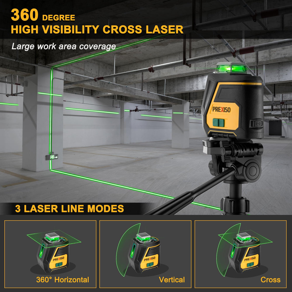 360 Laser Level with Tripod N49196
