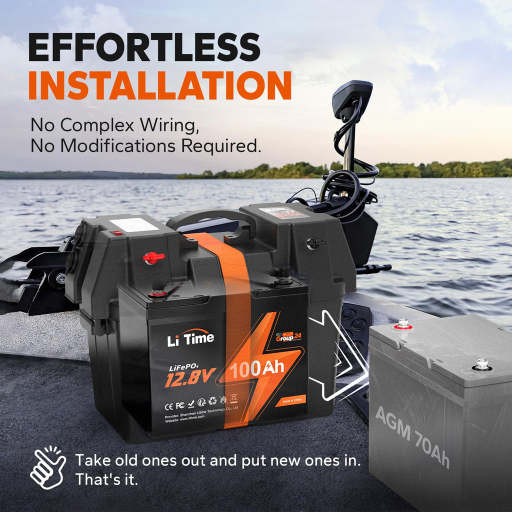 12v 100Ah LiFePO4 Lithium Battery J87260