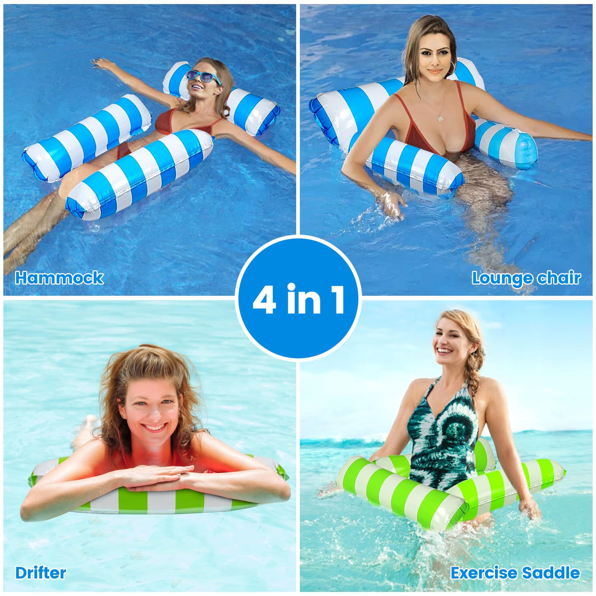 2 Pack Inflatable Pool Floats Z867