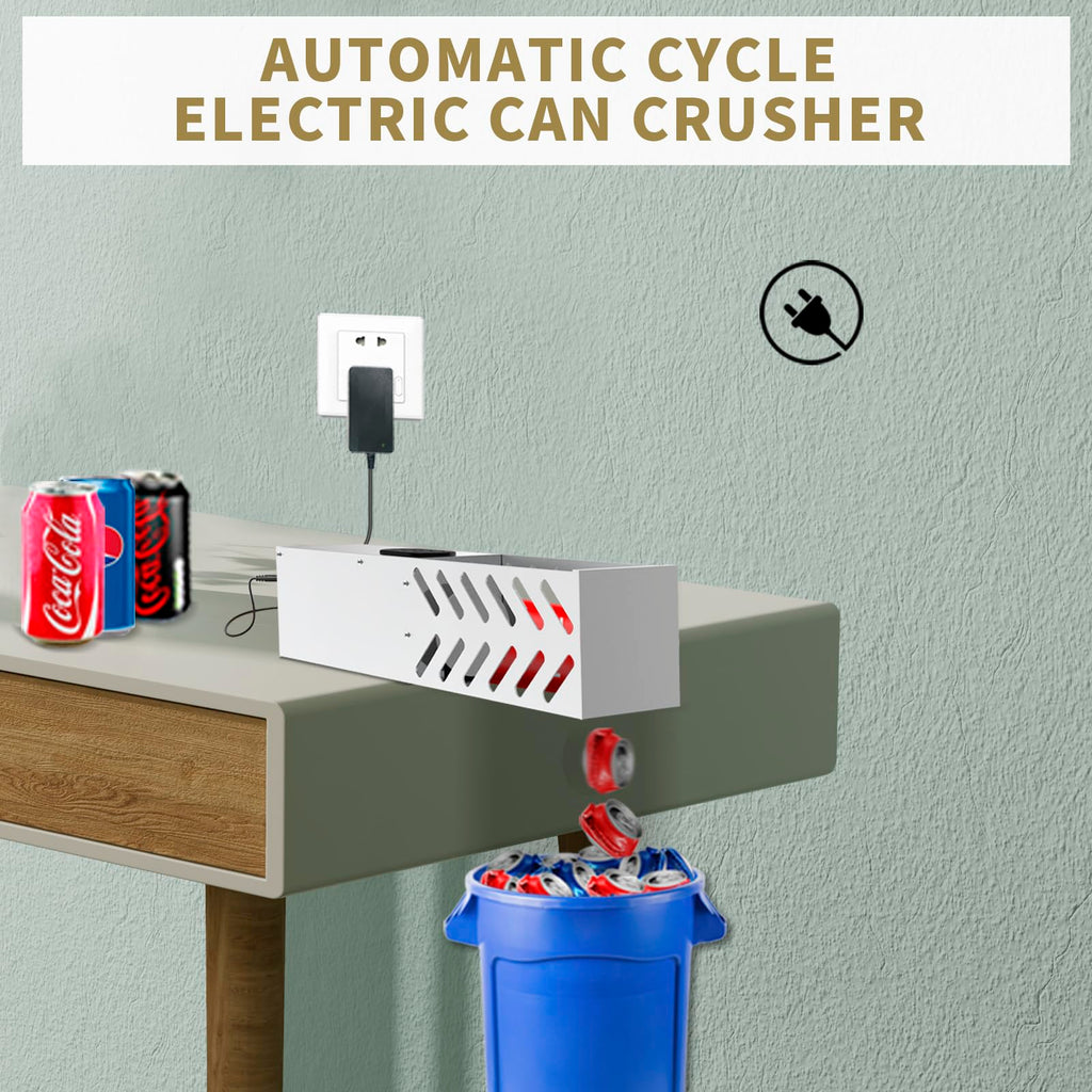 Electric Can Crusher for 12oz & 16oz Cans R40783