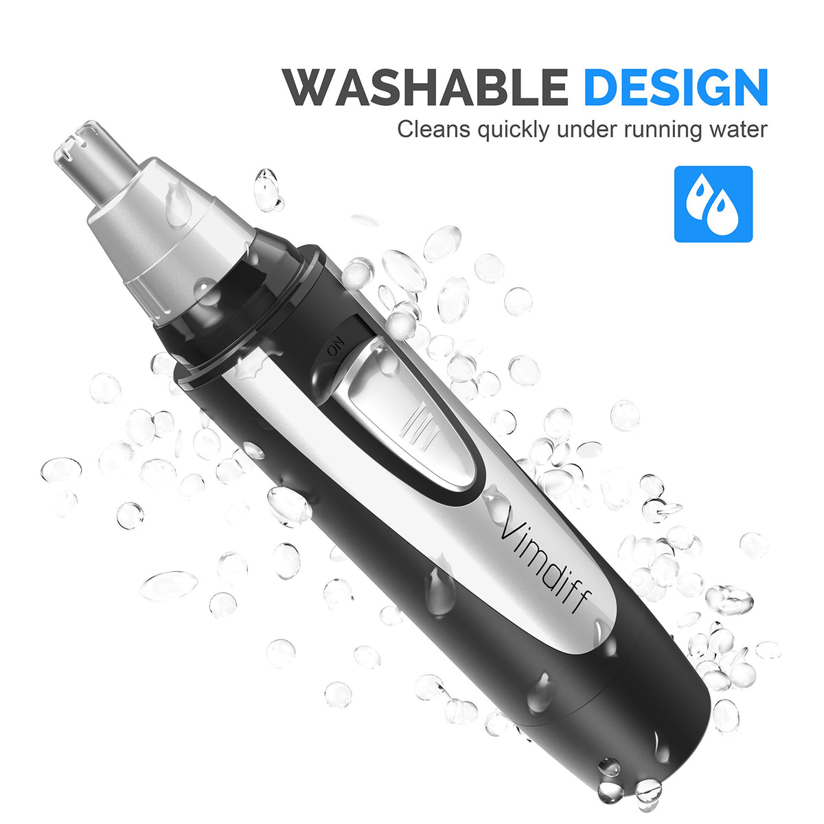 USB Rechargeable Waterproof Facial Hair Remover N879831