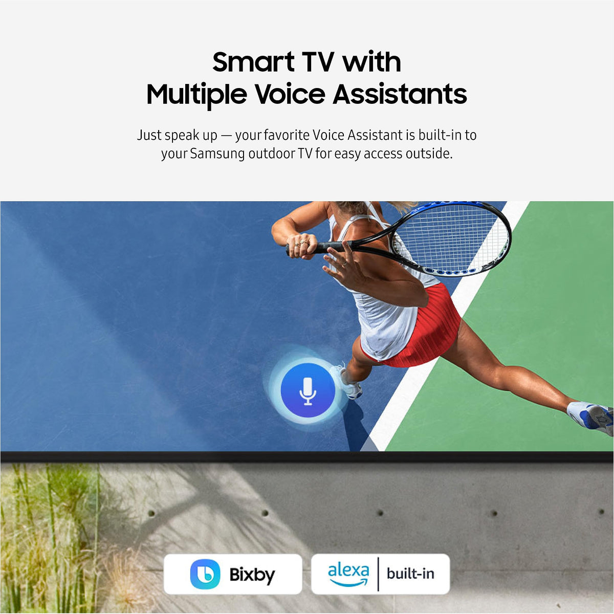 85-Inch 4K QLED Outdoor Smart TV I2439