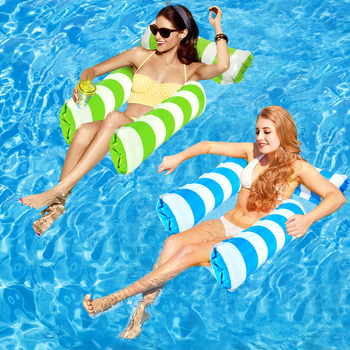 2 Pack Inflatable Pool Floats Z867