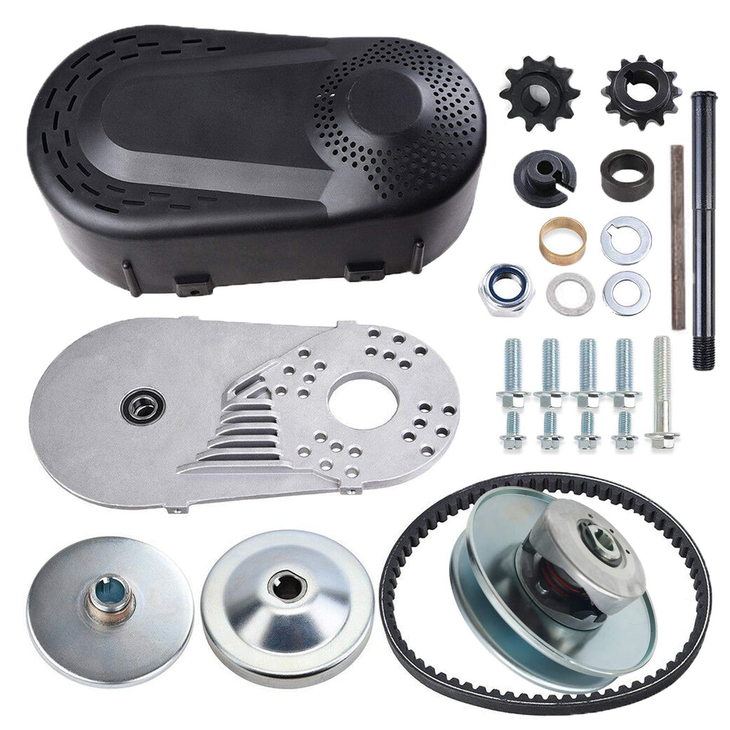 1 Inch Torque Converter Go Kart Pulley Kit with 10T #40 41 and 12T #35 Sprocket X3662