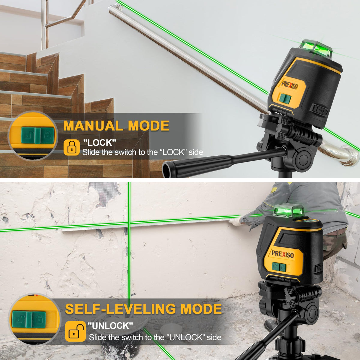 360 Laser Level with Tripod N49196