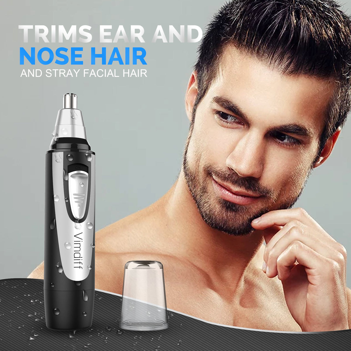 USB Rechargeable Waterproof Facial Hair Remover N879831