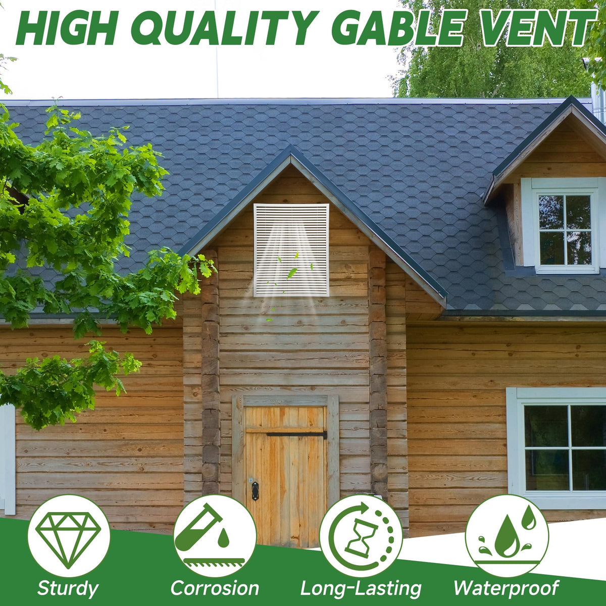 24 x 30 Inch Gable Vent E1437