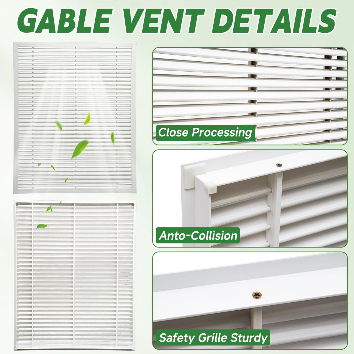 24 x 30 Inch Gable Vent E1437