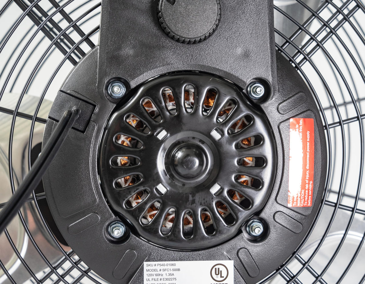 20 Inch 3-Speed High Velocity Metal Floor Fan S476