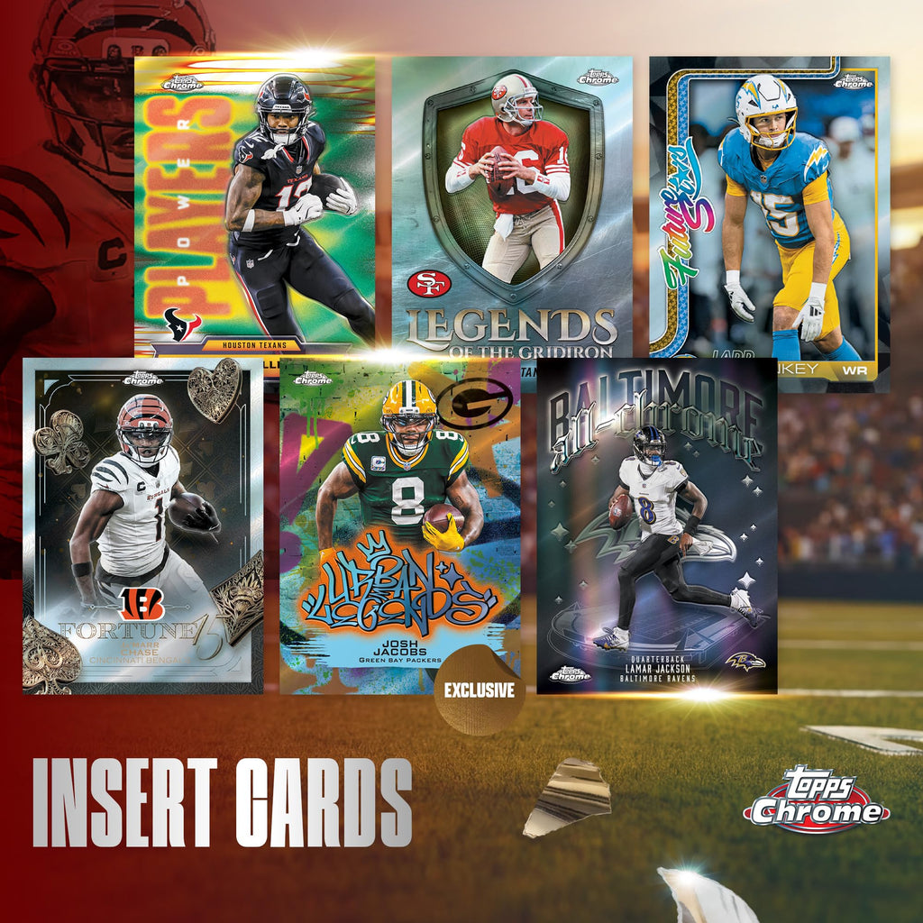 2025 Topps Chrome NFL Football Value Box E222061