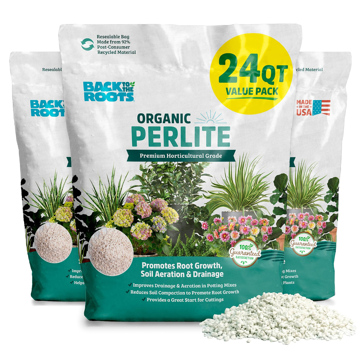 100% Organic Perlite 24 qt K992