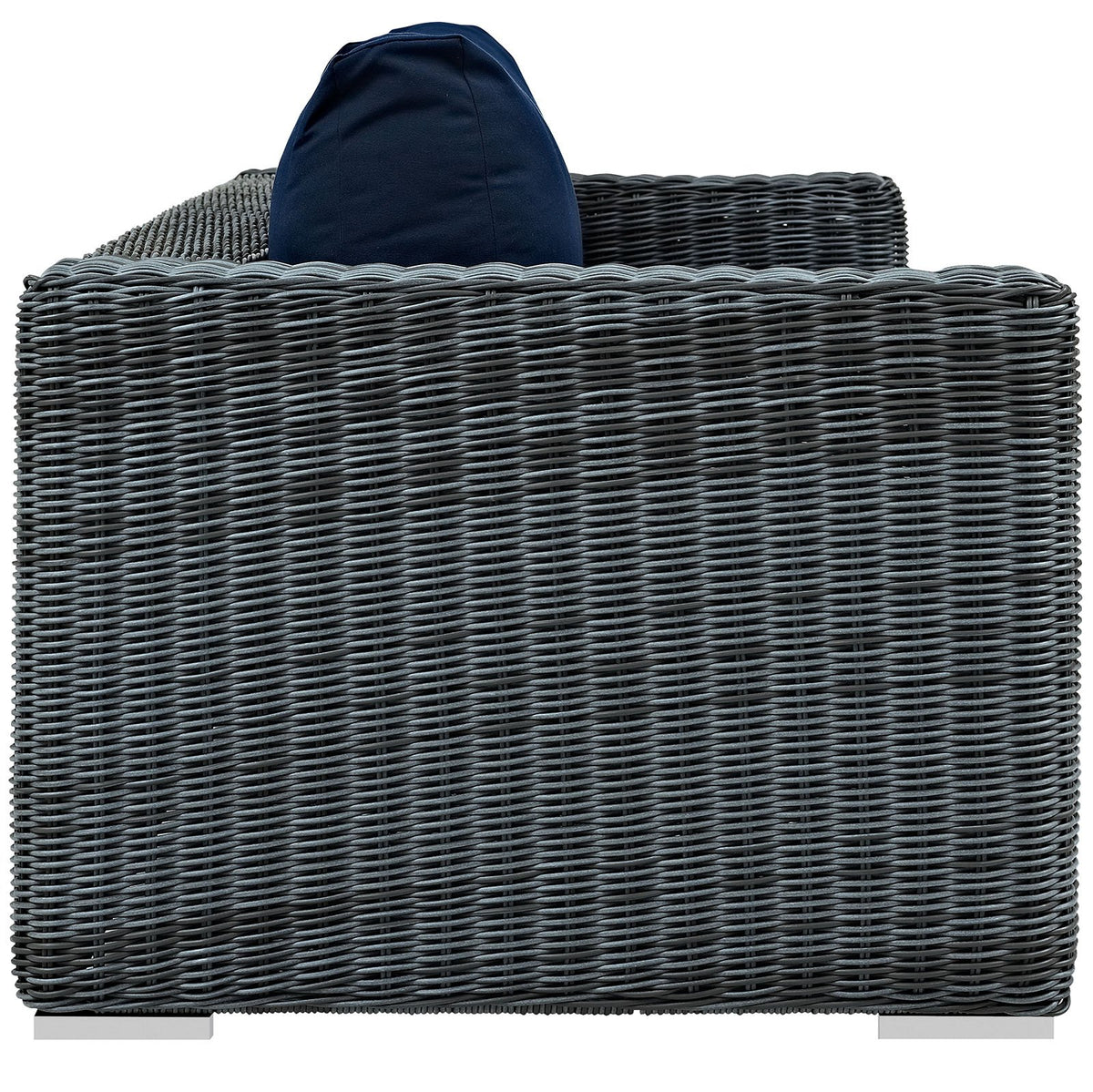 Wicker Rattan Outdoor Patio Sofa Q59943