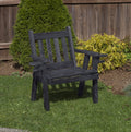 Pressure Treated Outdoor Bench with Cup Holders C1233
